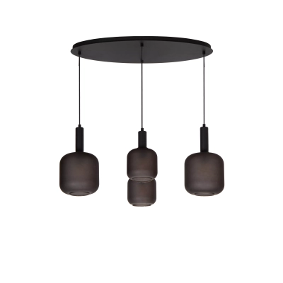 ELOISE - Pendant light - 4xE27 - Black 45405/04/30 Lucide